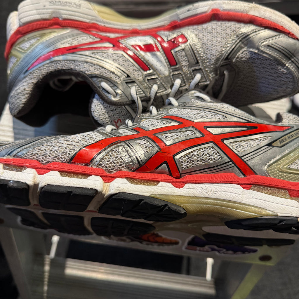 Asics Gel-Kayano 19 'Steel Red Titanium' (2012) (Second hand)