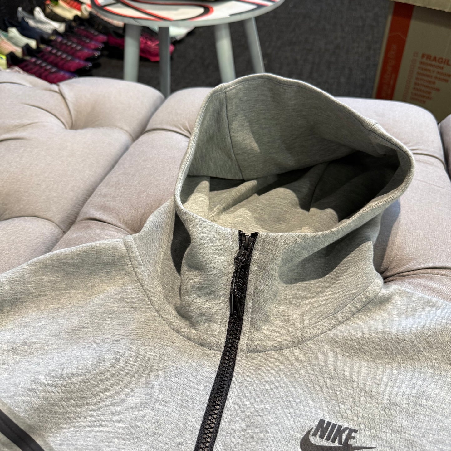Nike Tech Fleece Jacket 'Grey' (Second hand)