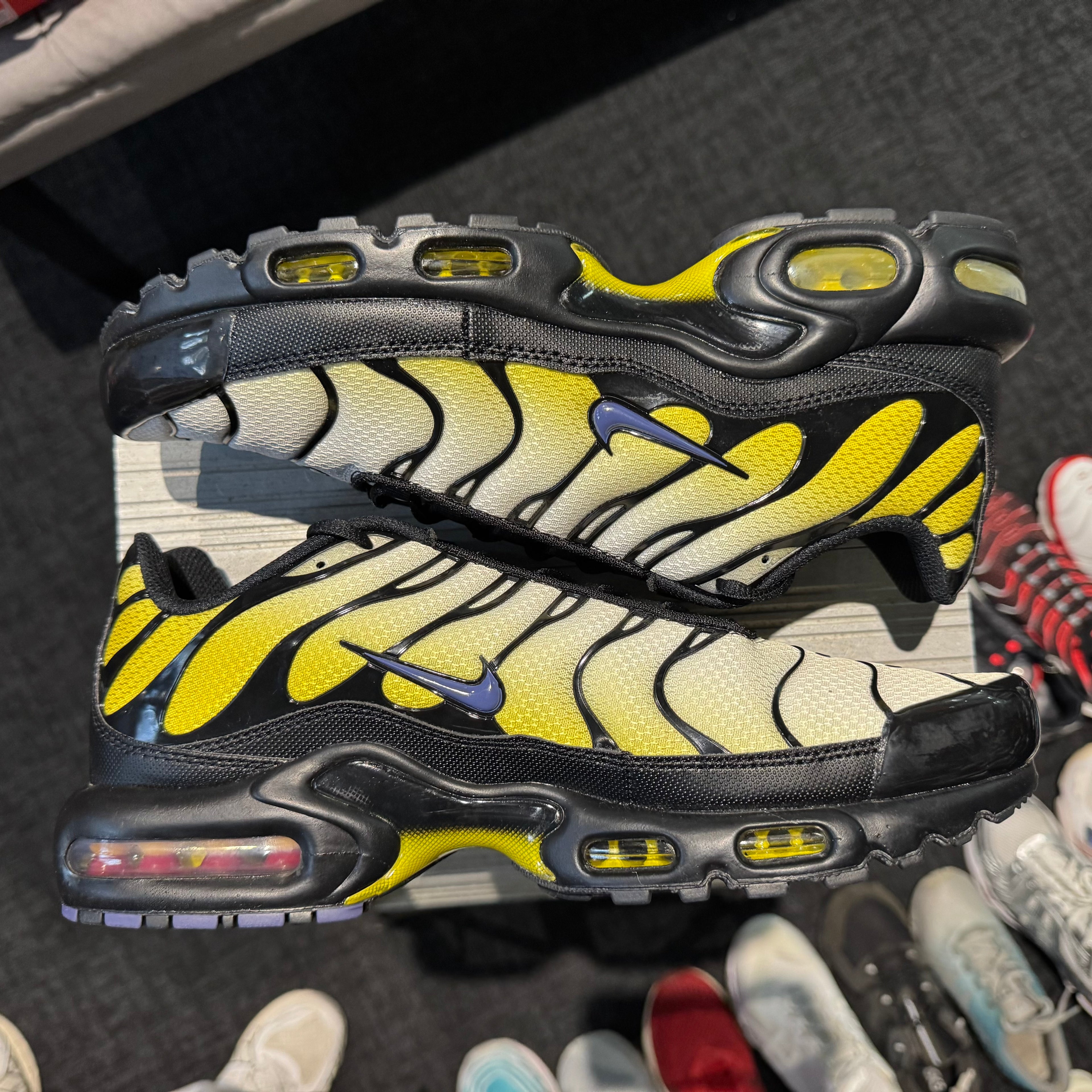 Nike Air Max Plus TN 'Black Bright Citron' (Brand New)