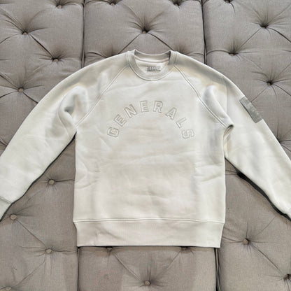 Geedup Generals Classic Fit Crewneck 'Nimbus Cloud' (Brand New)