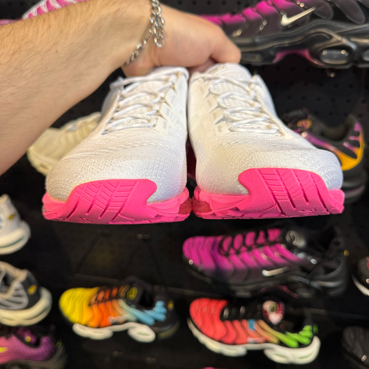 Asics Gel-Quantum 360 5 Jacquard 'White Hot Pink' (Brand New)