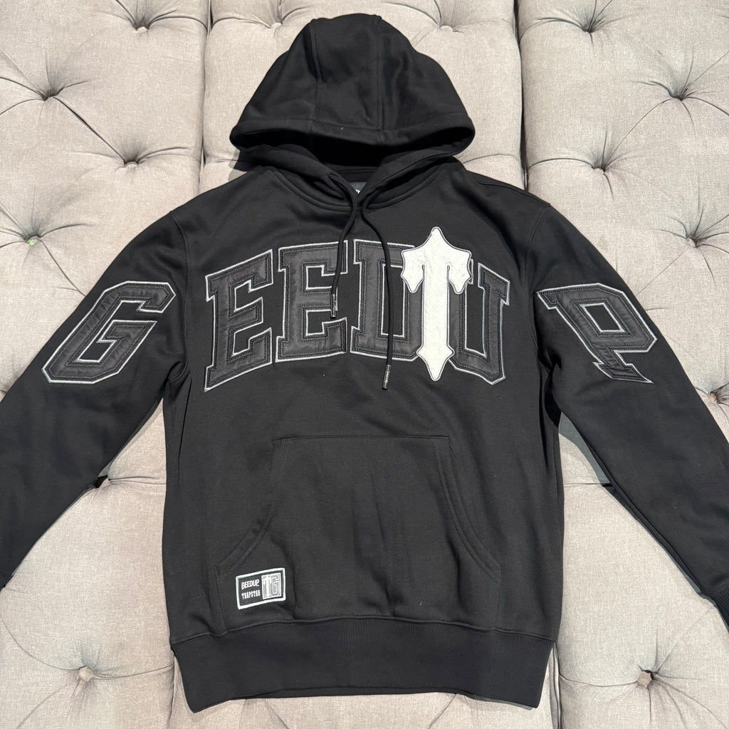Geedup X Trapstar Team Logo Hoodie 'Black' (Second hand)