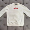 Geedup Strong-Arm Dept Crewneck 'White Red' (Second hand)