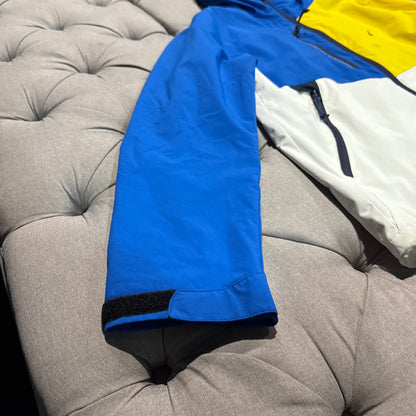 Nautica Sailing Jacket 'Blue Yellow' Panel (Second hand)