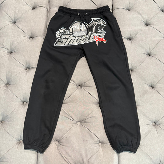 Geedup X Trapstar Sydney Shooters Trackpants 'Black Red'