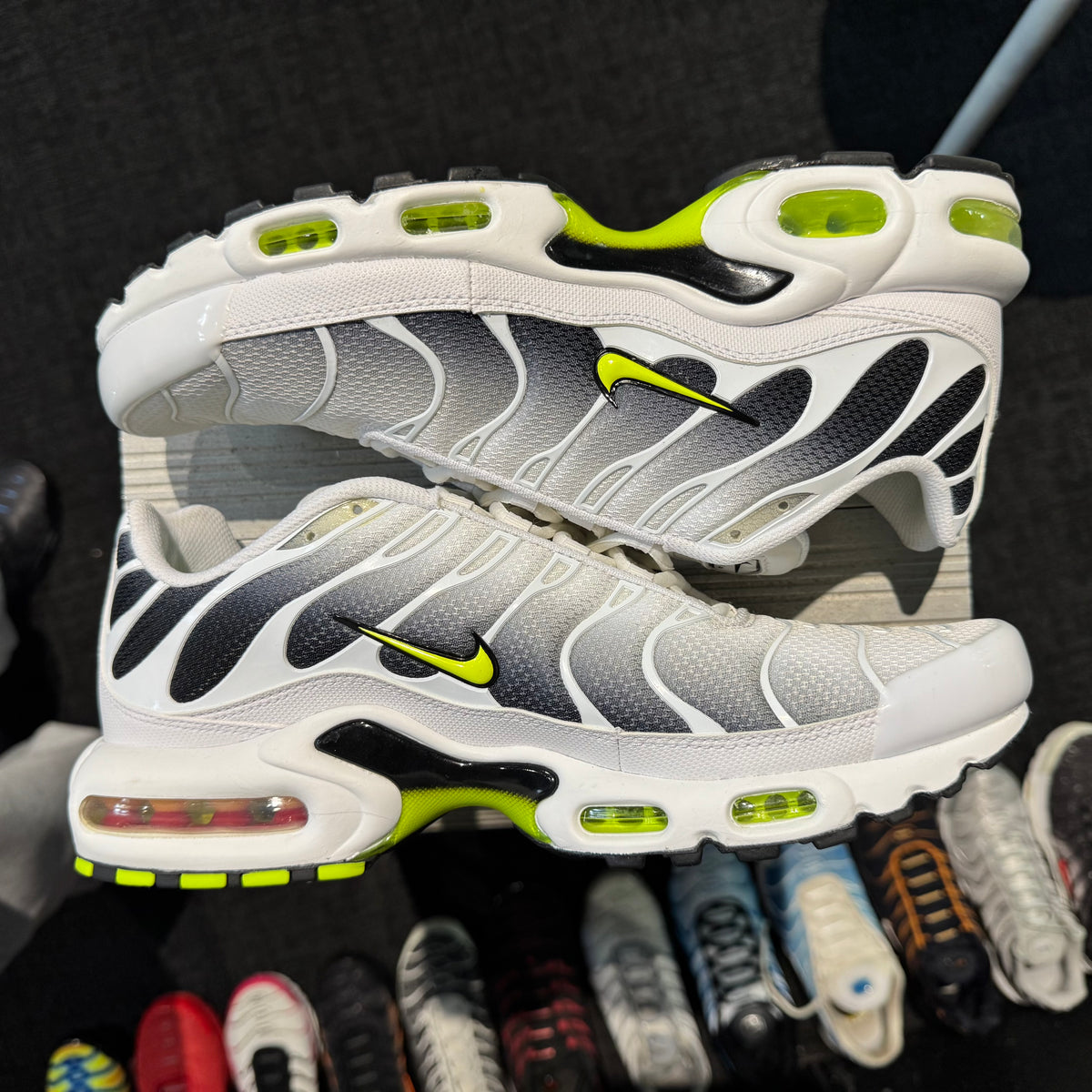Nike Air Max Plus TN 'Black White Volt Toxin' (Second hand)