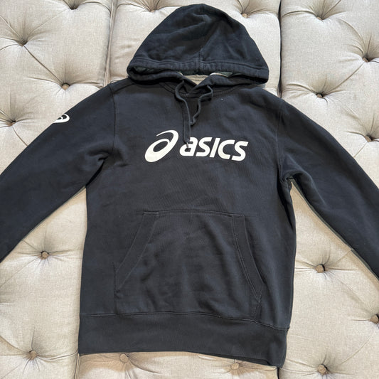 Asics Front Logo Hoodie 'Black' (Second hand)