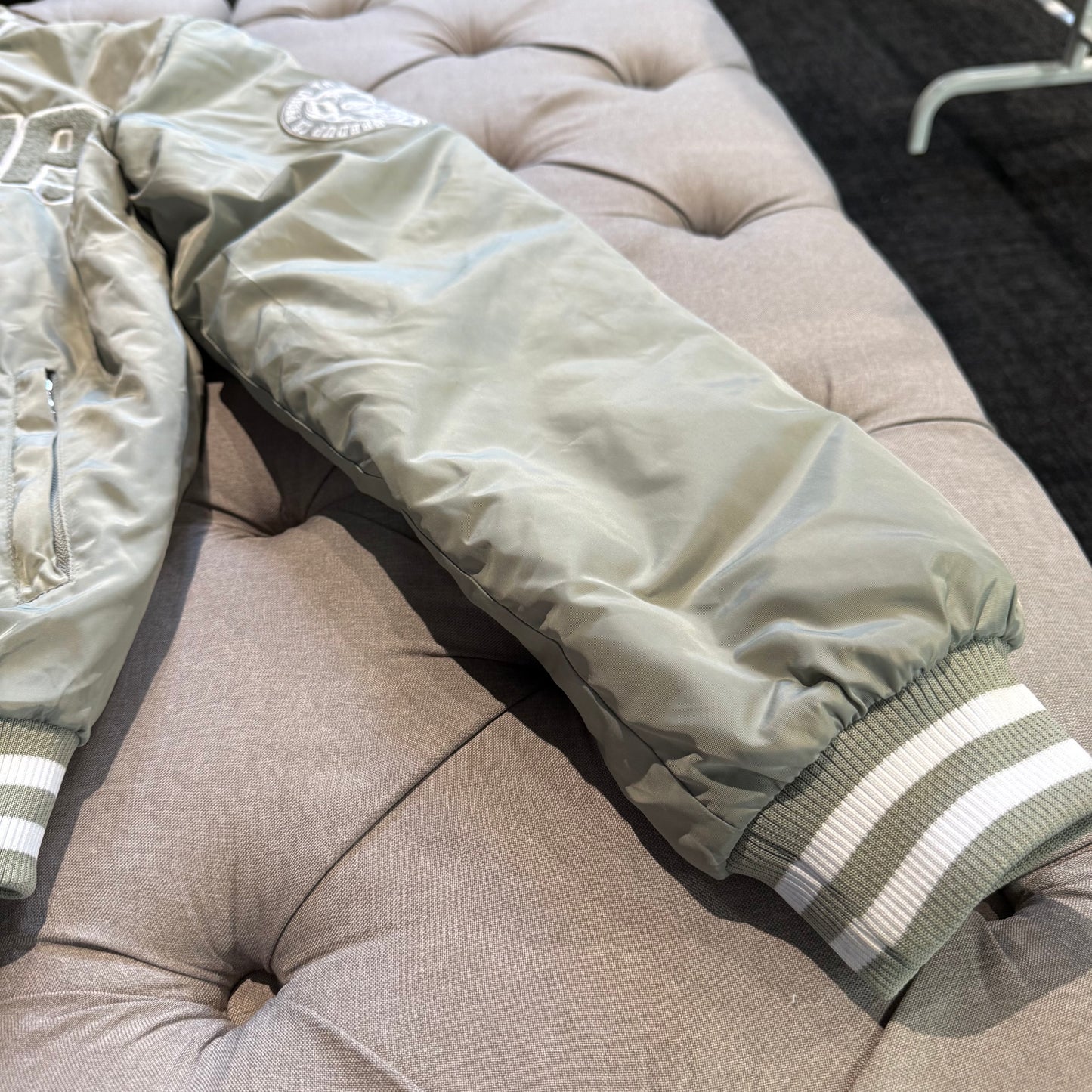 Geedup Los Angeles Bomber Jacket 'Khaki' (Second hand)