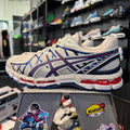 Asics Gel Kayano 20 'Cream Deep Marine Blue' (Second hand)