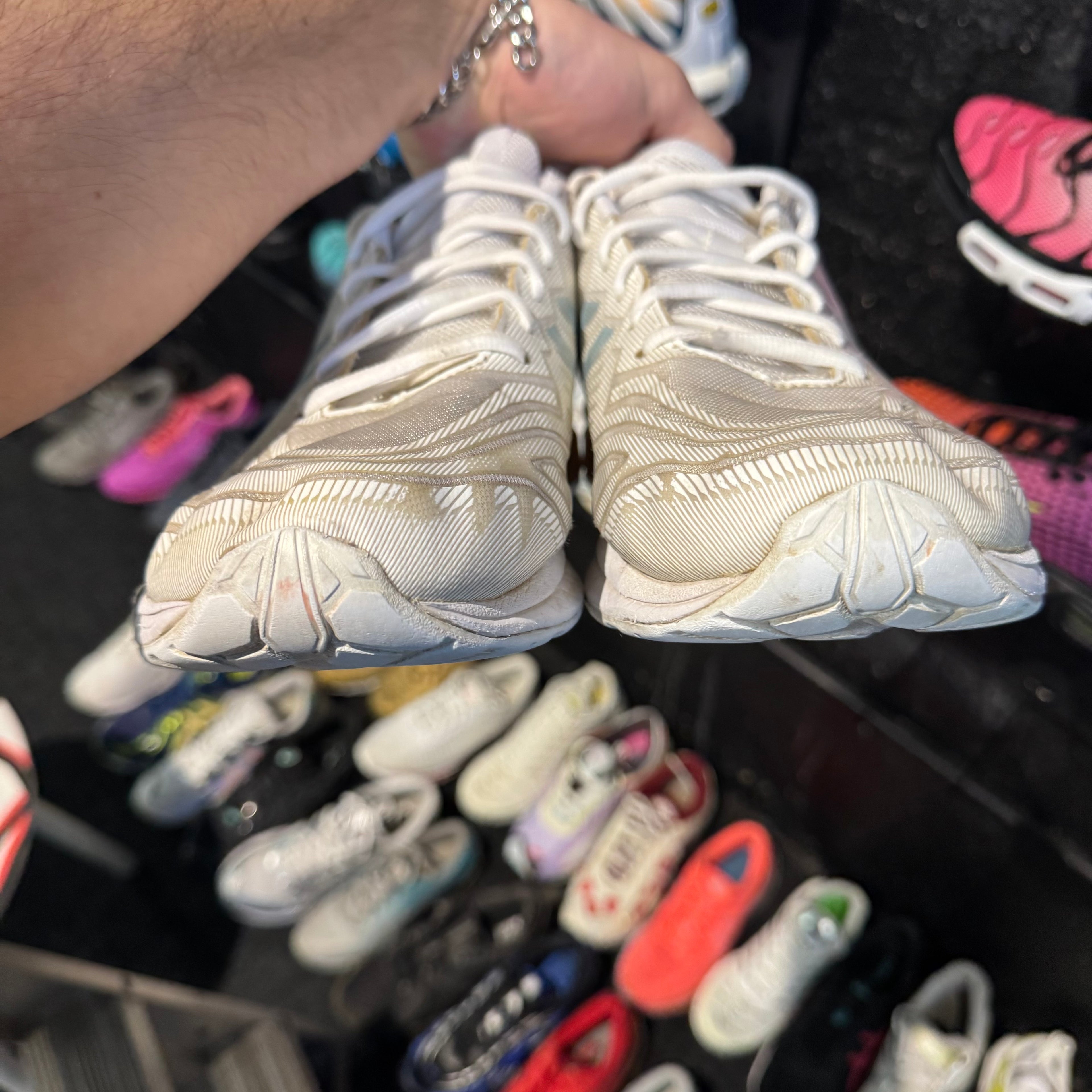 Asics Gel Quantum 360 7 'White Pure Gold' (Second hand)