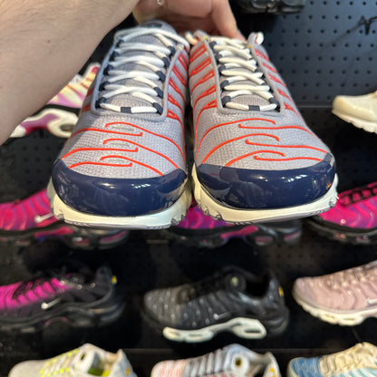 Nike Air Max Plus TN 'Cement Grey Red White' (Brand New)