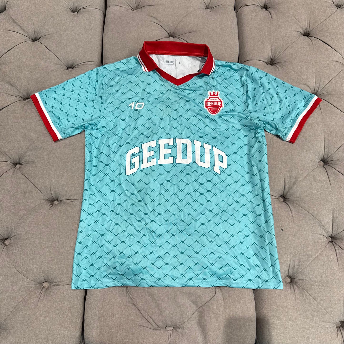Geedup Since 2010 Jersey 'Aqua Teal' (Second hand)