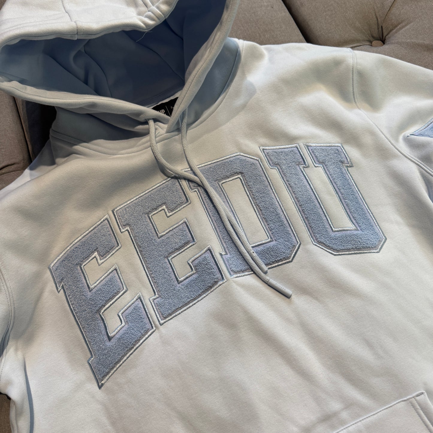 Geedup Team Logo Hoodie 'Pale Blue' (Second hand)