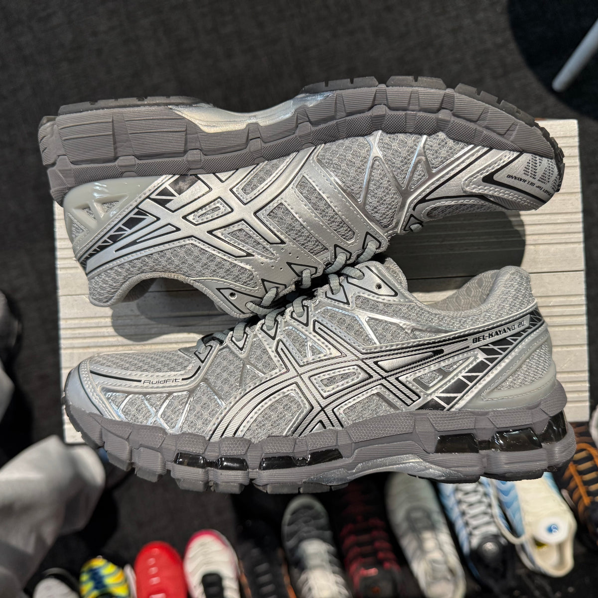 Asics Gel-Kayano 20 'Gravel Pure Silver' (Brand New)