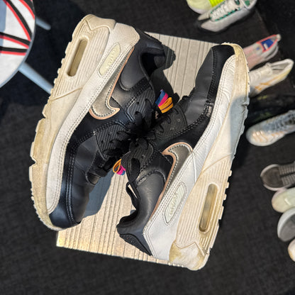 Nike Air Max 90 'White Navy Silver' (Second hand)