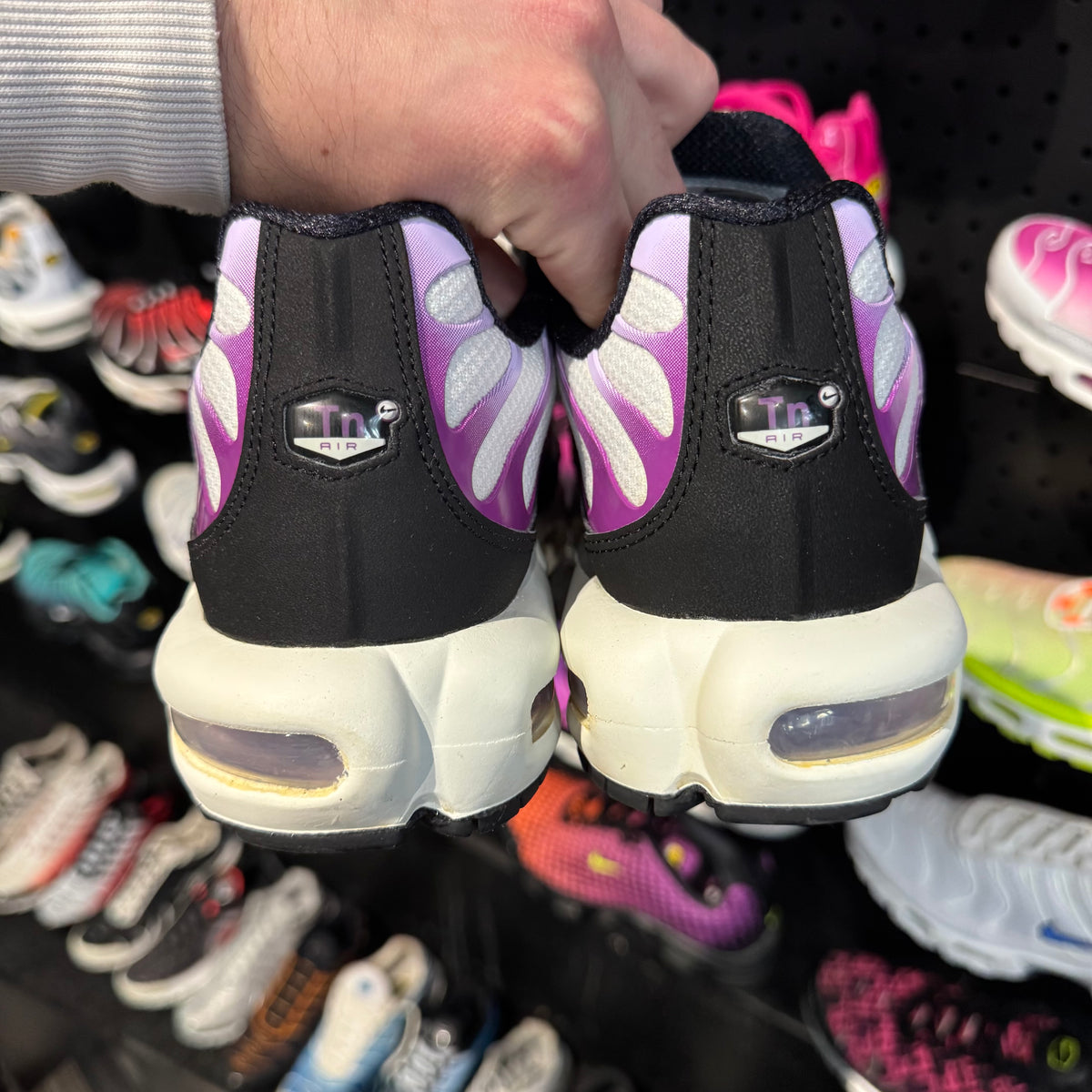 Nike Air Max Plus TN 'Black Viotech Lilac Bloom' (Second hand)