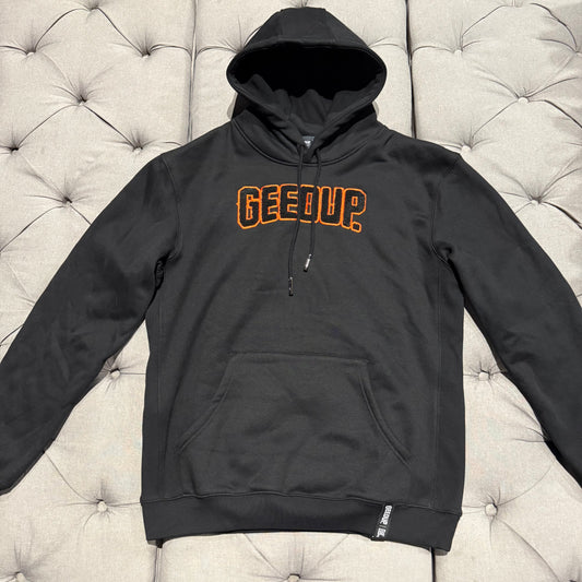 Geedup Play For Keeps Hoodie 'Black Orange' (Brand New)