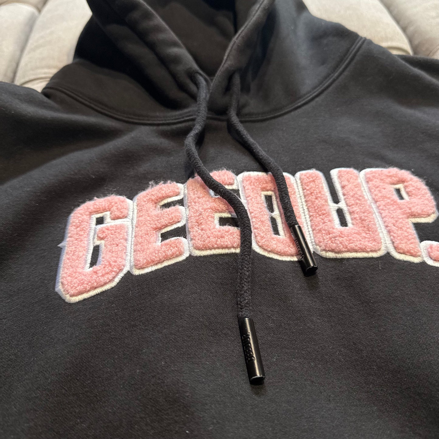 Geedup 13 Years In The Field Hoodie 'Black Pink' (Second hand)