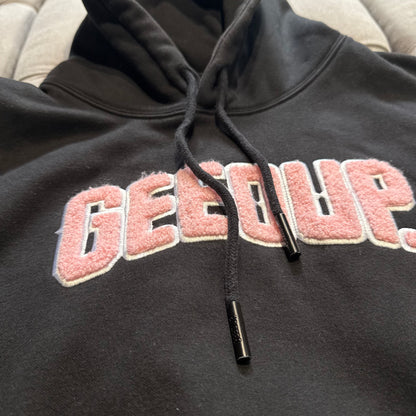 Geedup 13 Years In The Field Hoodie 'Black Pink' (Second hand)
