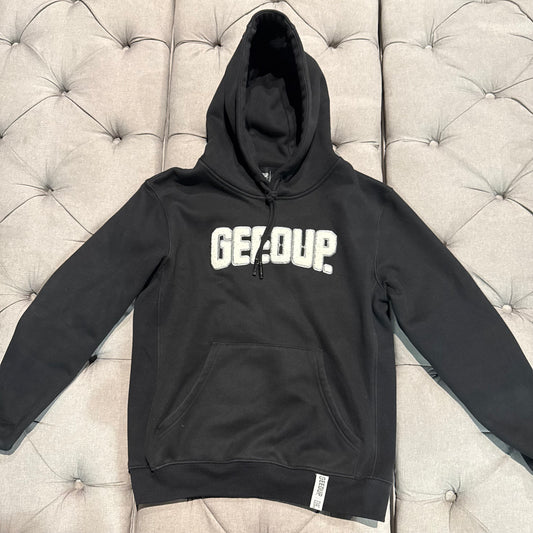 Geedup Play For Keeps Hoodie 'Black White' (Second hand)