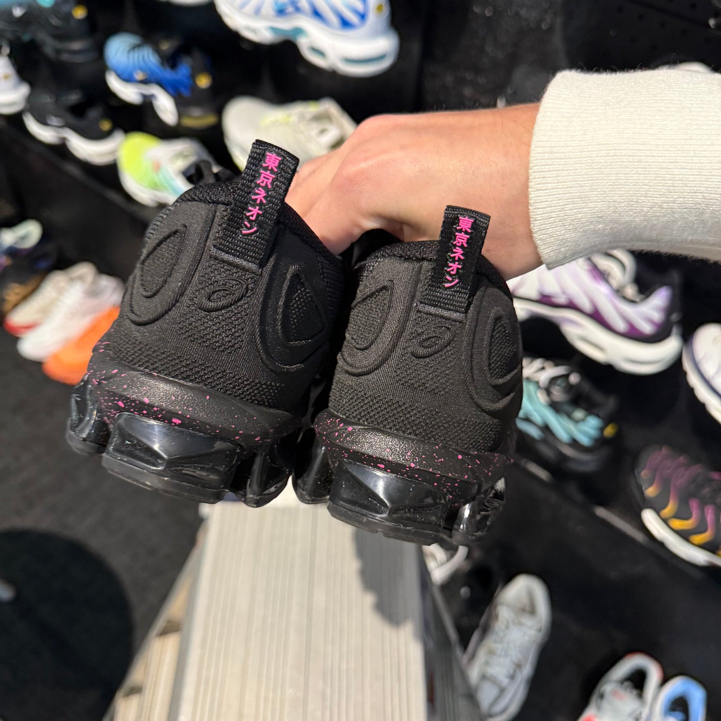Asics Gel-Quantum 360 7 Knit Tokyo Neon 'Black Pink' (Second hand)