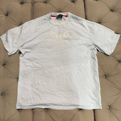 Geedup PFK G Logo T-Shirt 'Univerisity Blue' (Second hand)