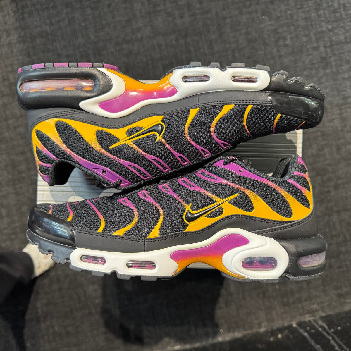 Nike Air Max Plus TN 'Black University Gold Viotech' (Brand New)