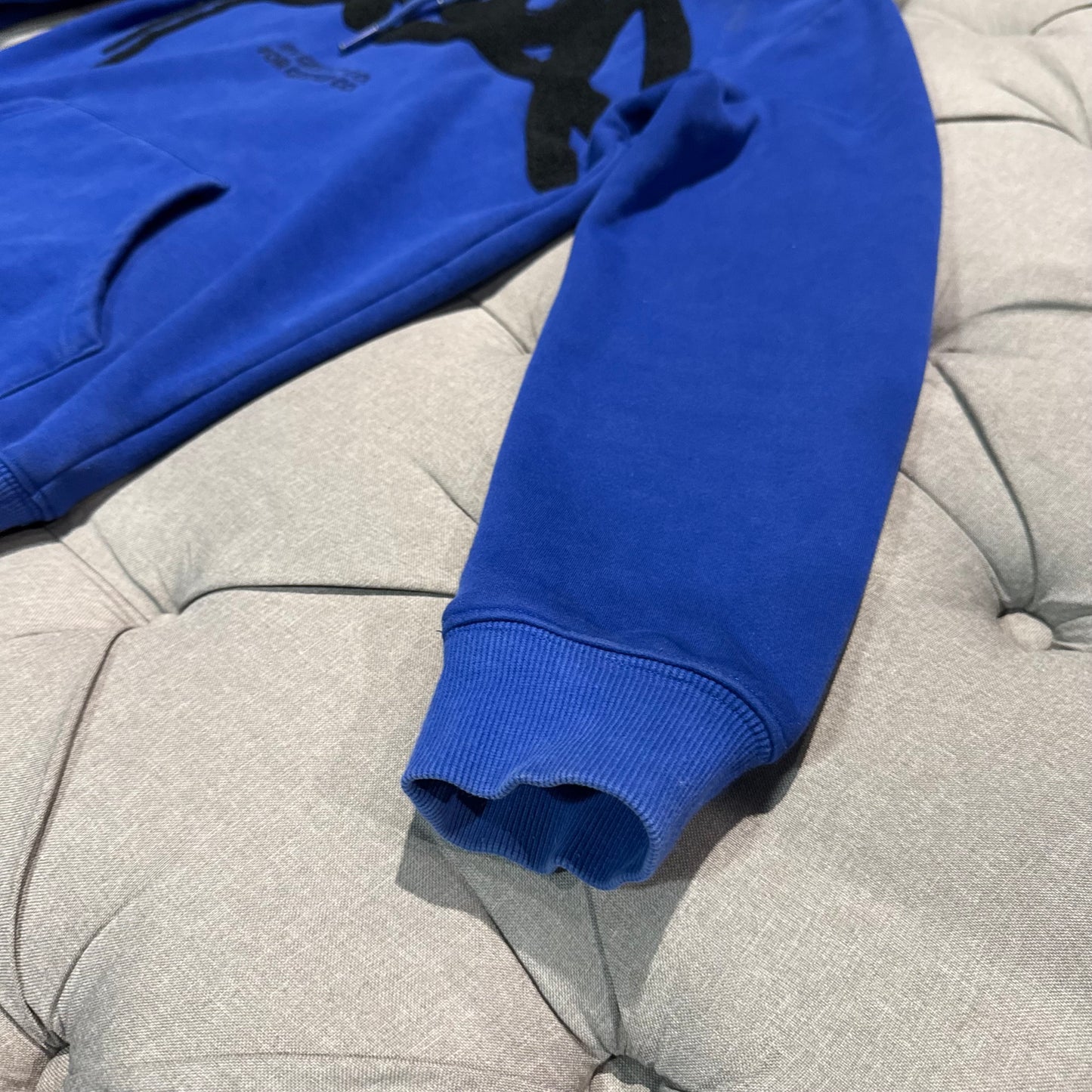Geedup Handstyle Hoodie 'Blue Black' (Second hand)
