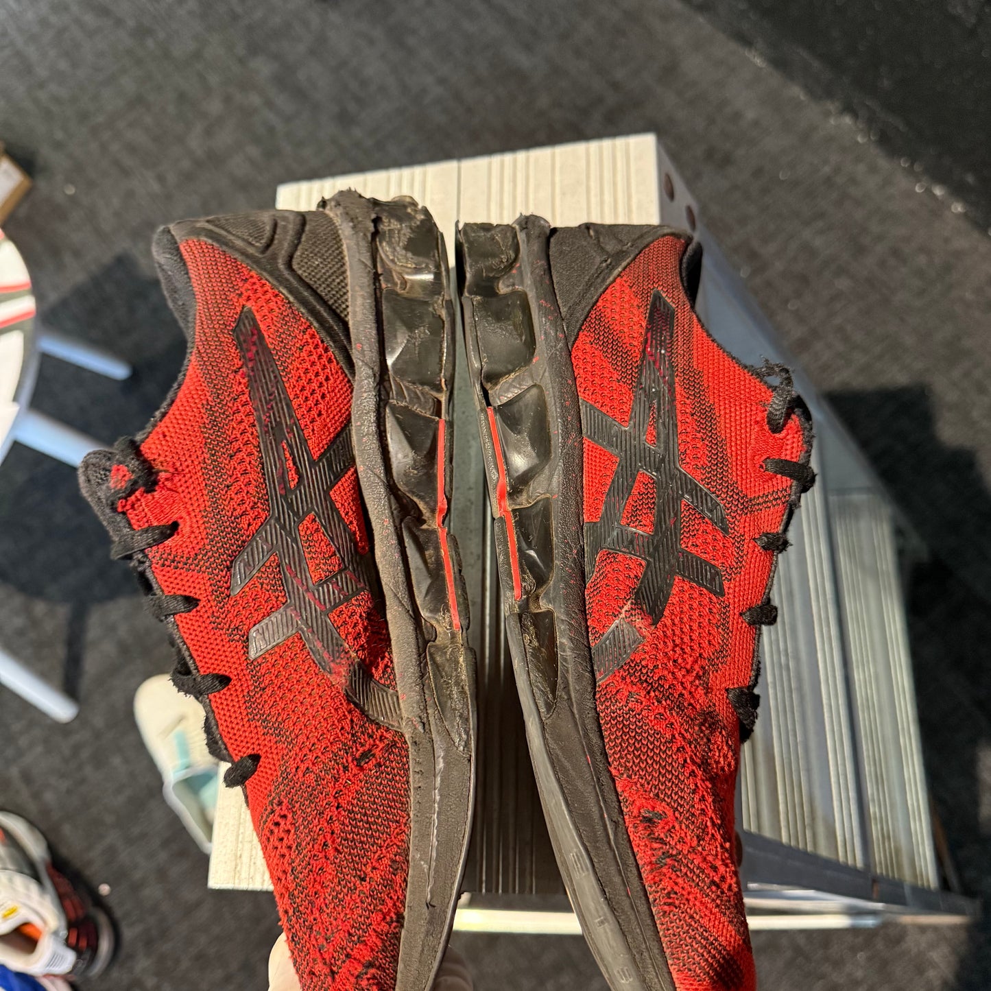 Asics Gel-Quantum 360 7 Knit Classic Red/Black (Second hand)