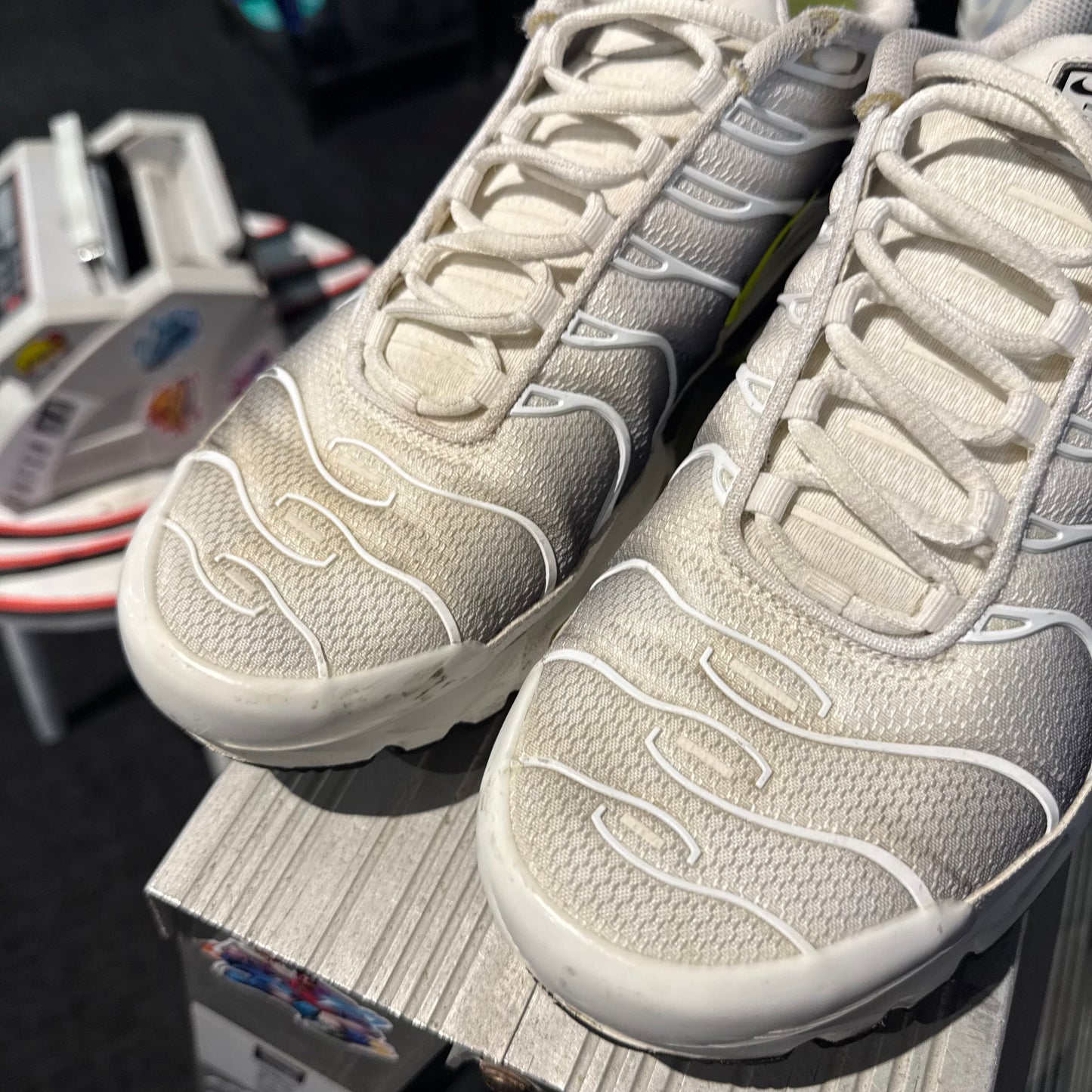 Nike Air Max Plus TN 'White Black Volt' (Second hand)