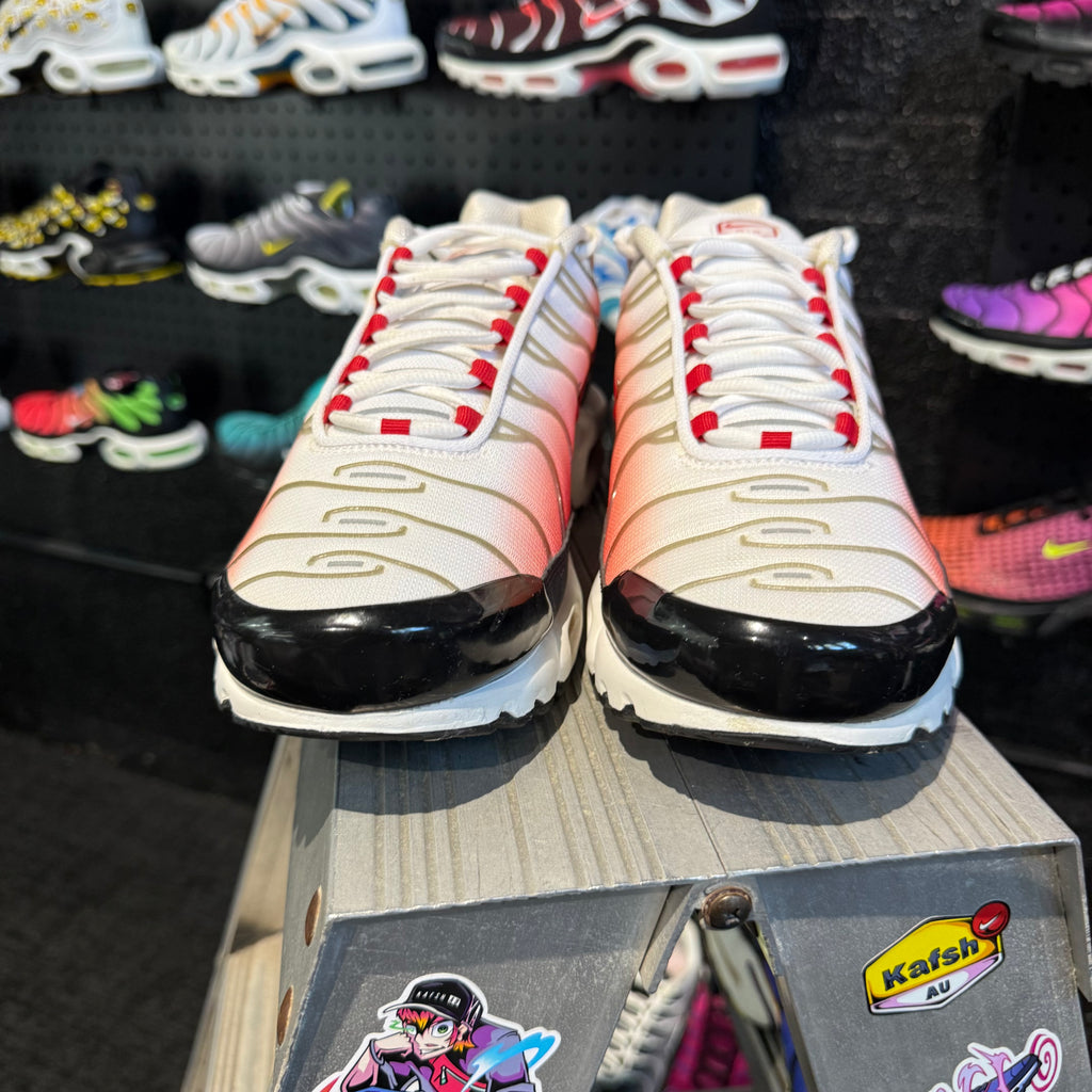 Nike Air Max Plus TN 'White University Red' (Second hand)