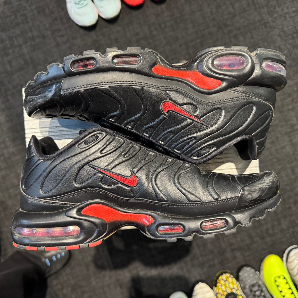 Nike Air Max Plus TN Premium 'Leather 'Bred' (Second hand)