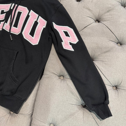 Geedup Team Logo Hoodie 'Black Pink' (Second hand)