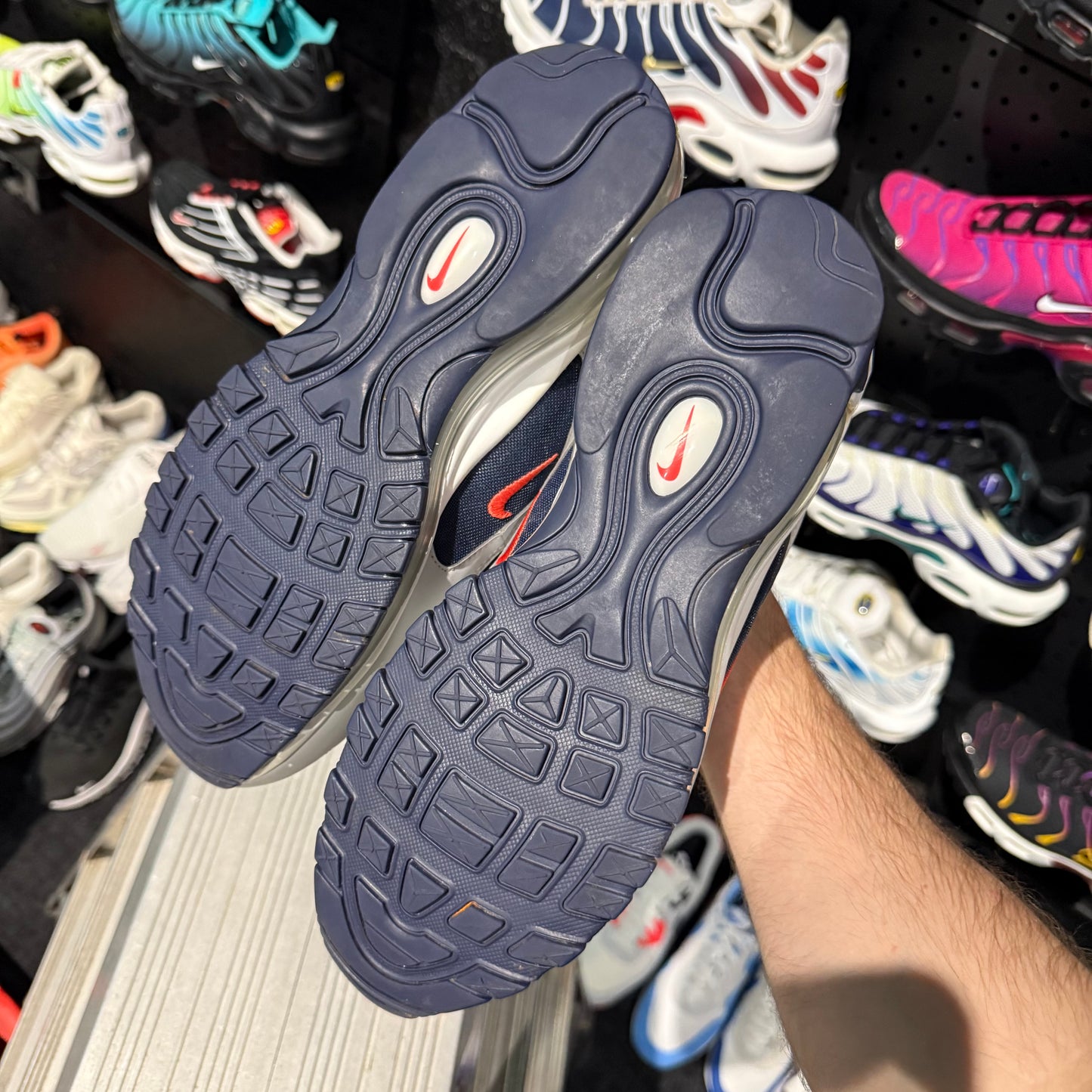 Nike Air Max 97 'USA Obsidian Uni Red' (Second hand)