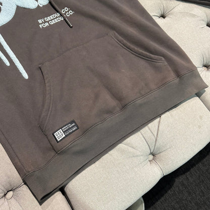 Geedup Handstyle 'Hoodie Graphite Baby Blue' (Second hand)