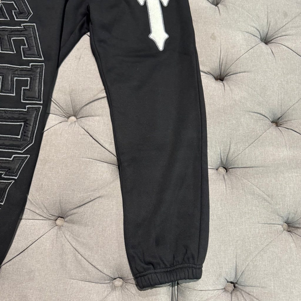 Geedup X Trapstar Team Logo Iron Gate Logo Track Pants 'Black' (Second hand)