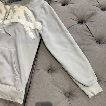 Geedup Handstyle Hoodie 'Grey White' (Second hand)