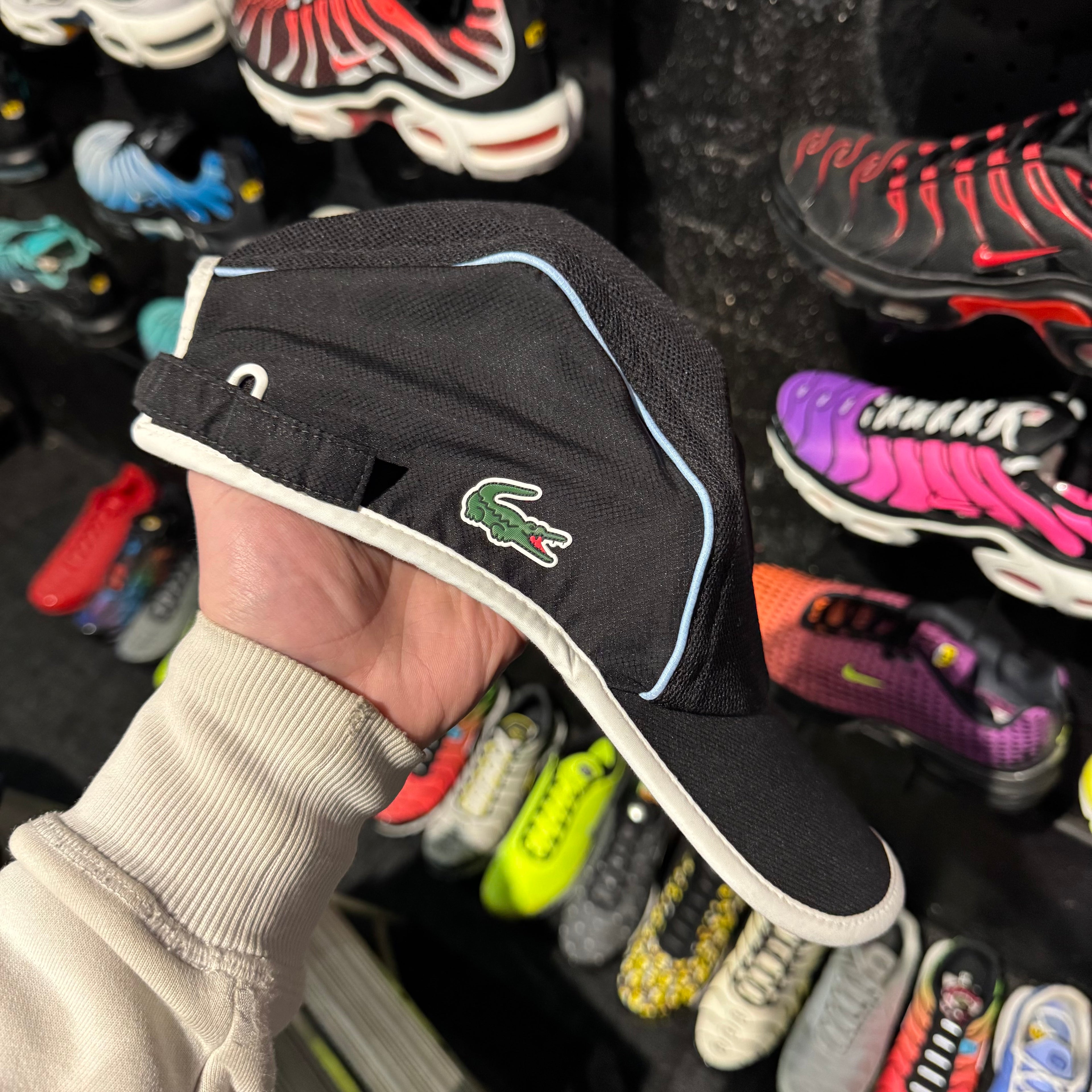 Lacoste Sport Mesh Cap 'Black Blue' (Second Hand)