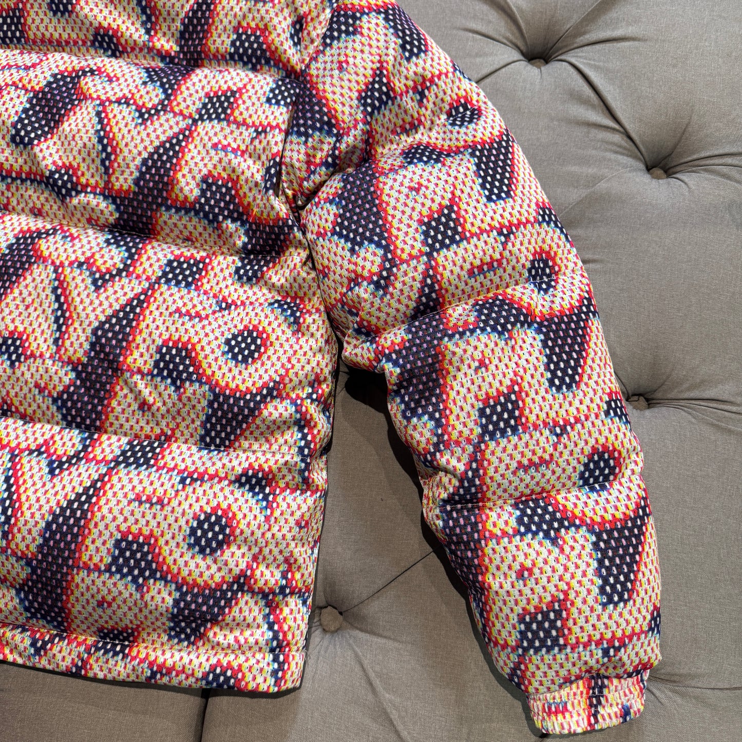 Geedup PFK Static Puffer Jacket 'Multi Colour' (Second hand)