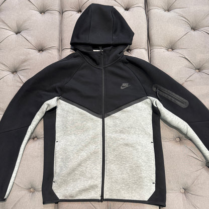 Nike Tech Fleece Jacket 'Black Grey' (Second hand)