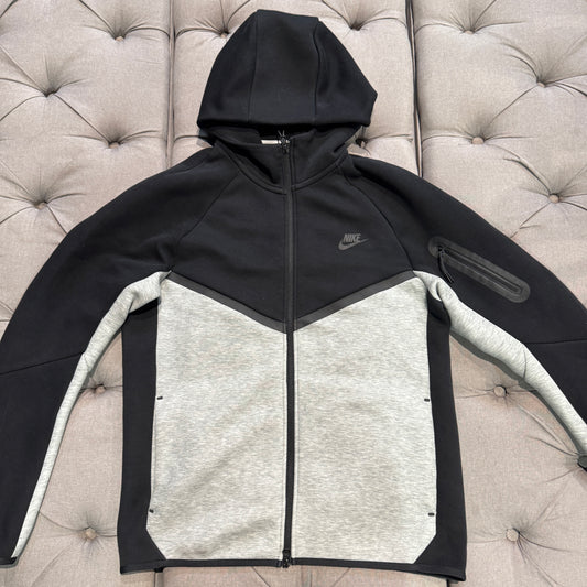 Nike Tech Fleece Jacket 'Black Grey' (Second hand)