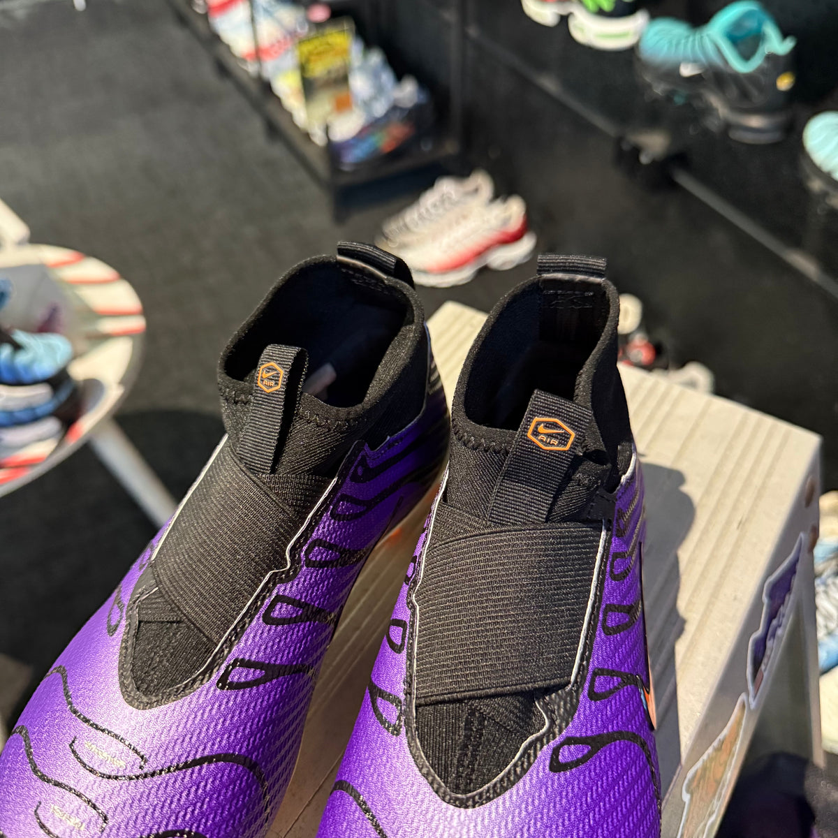 Nike Mercurial Superfly 9 FG Kylian Mbappé Air Max Plus 'Voltage Purple' (Brand New)