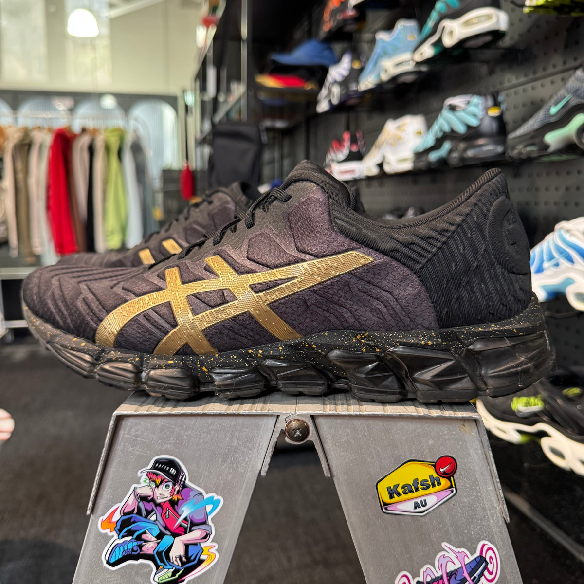 Asics Gel Quantum 360 5 Jacquard 'Black Pure Gold' (Second hand)