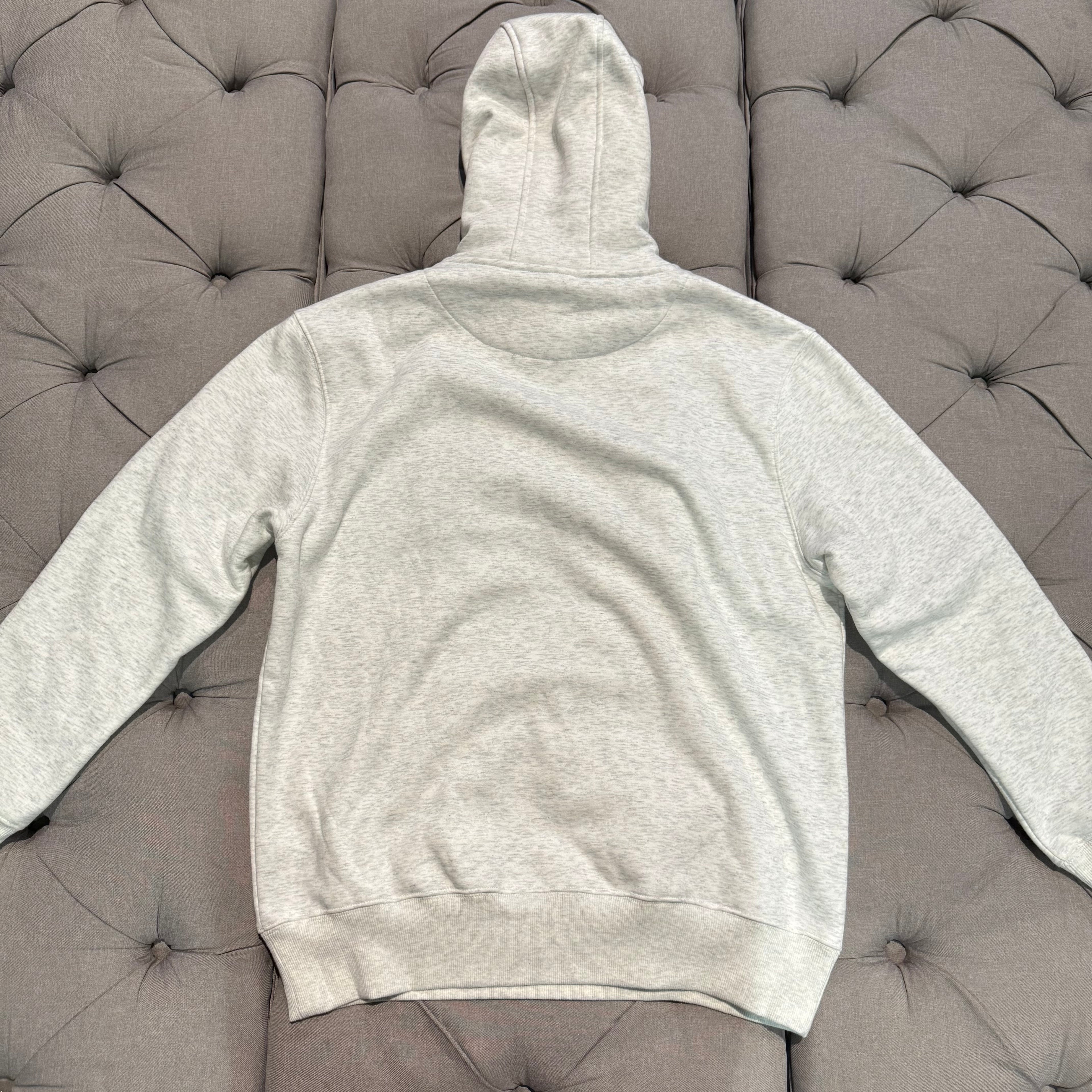 Geedup X Trapstar Team Logo x Irongate T Hoodie 'White Marle Grey' (Brand New)