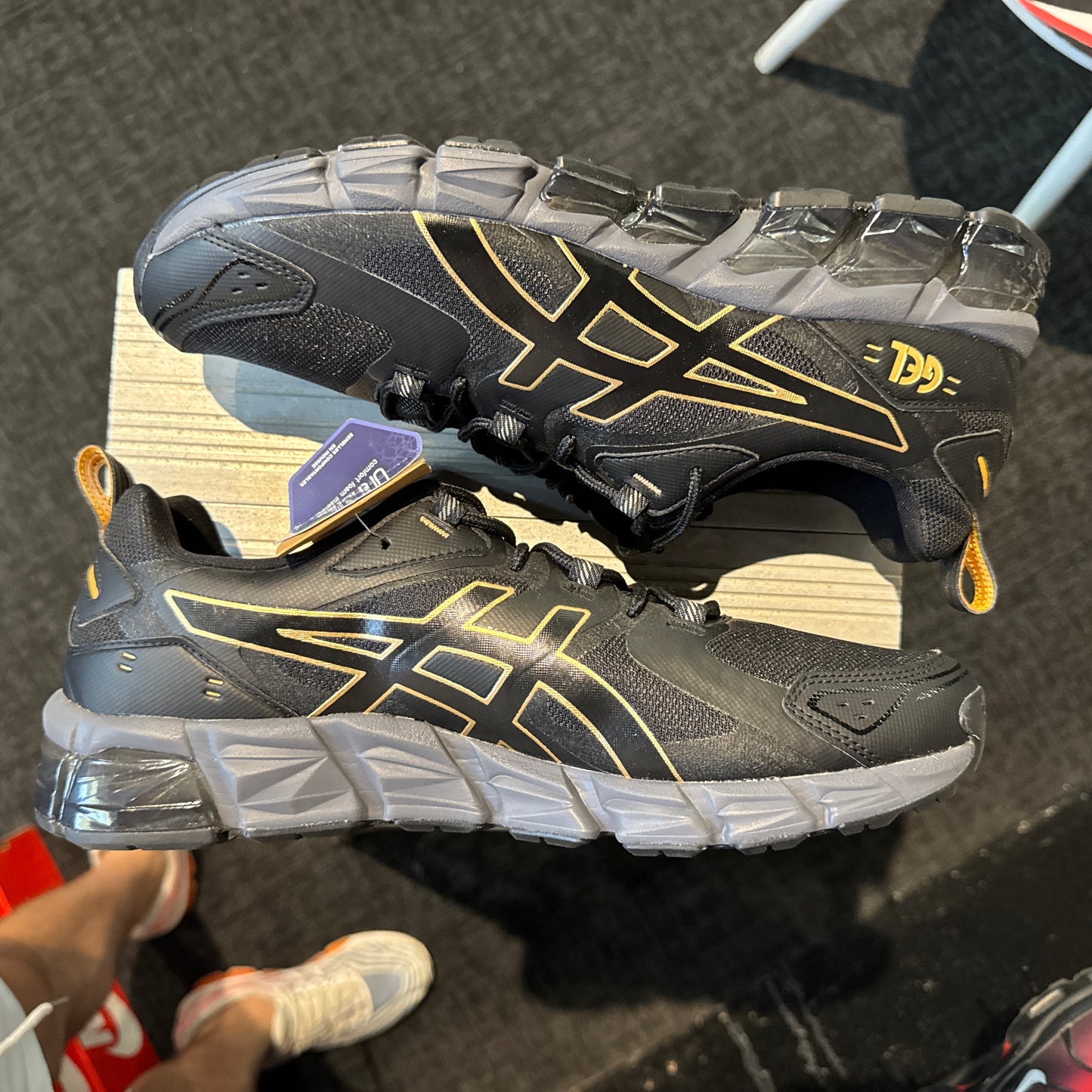 Asics Gel-Quantum 180 ‘Black Pure Gold' (Brand New)