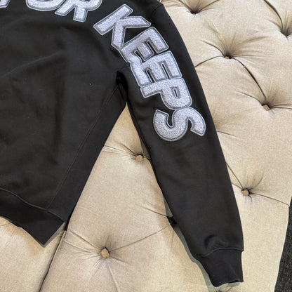 Geedup Play For Keeps Hoodie 'Black Lavender' (Second hand)