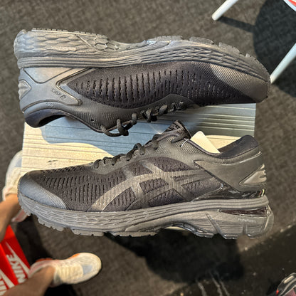 Asics Gel Kayano 25 'Black Black' (Brand New)