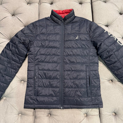 Nautica Reversible Puffer Jacket 'Navy Blue/Red' (Second hand)