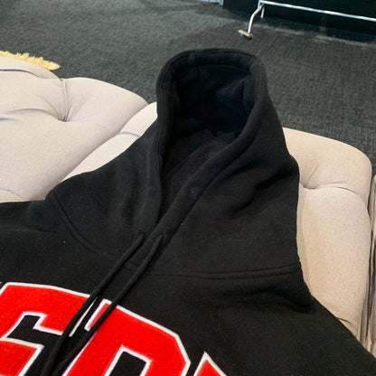 Geedup Team Logo Hoodie 'Red Black' (Second hand)