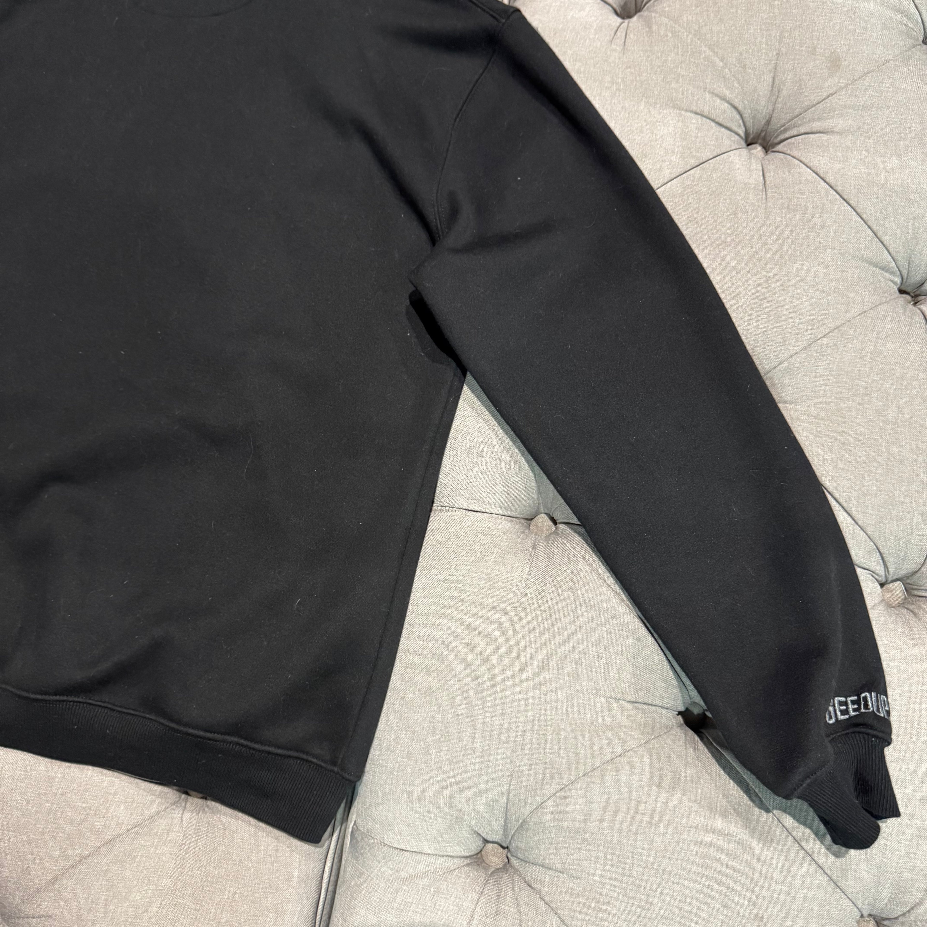 Geedup Handstyle Hoodie 'Black Grey' (Second hand)